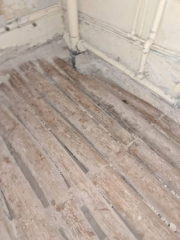 Réfection plancher suie à une dégradation (4)