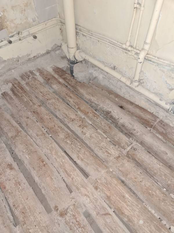 Réfection plancher suie à une dégradation (6)