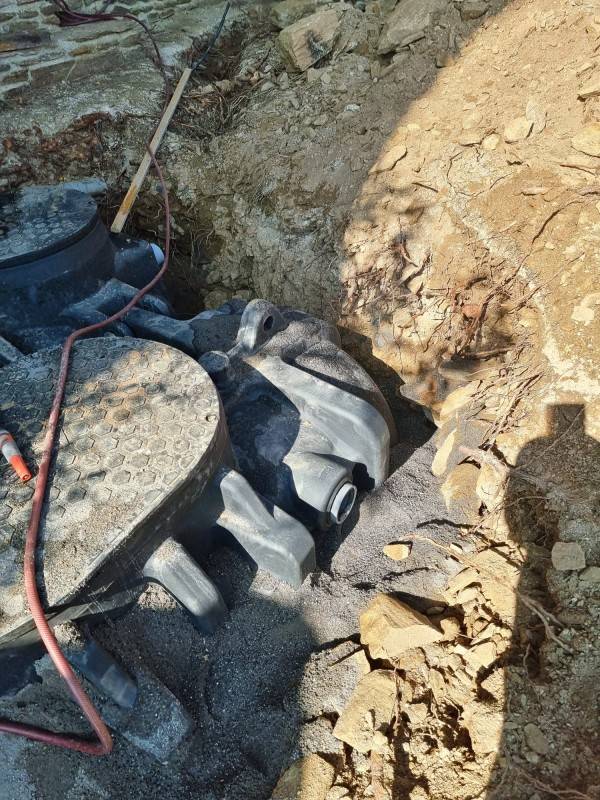 Travaux installation fosse septique de type microstation (8)