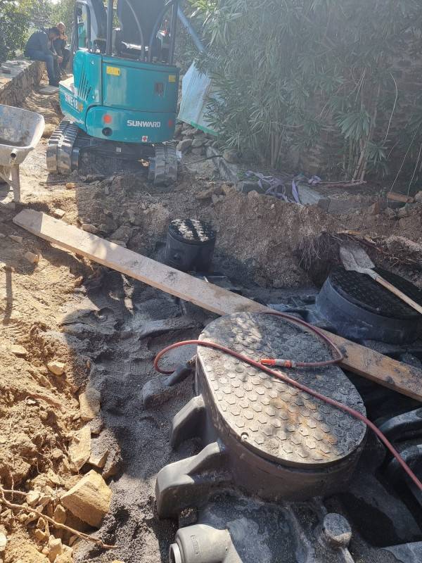 Travaux installation fosse septique de type microstation (11)
